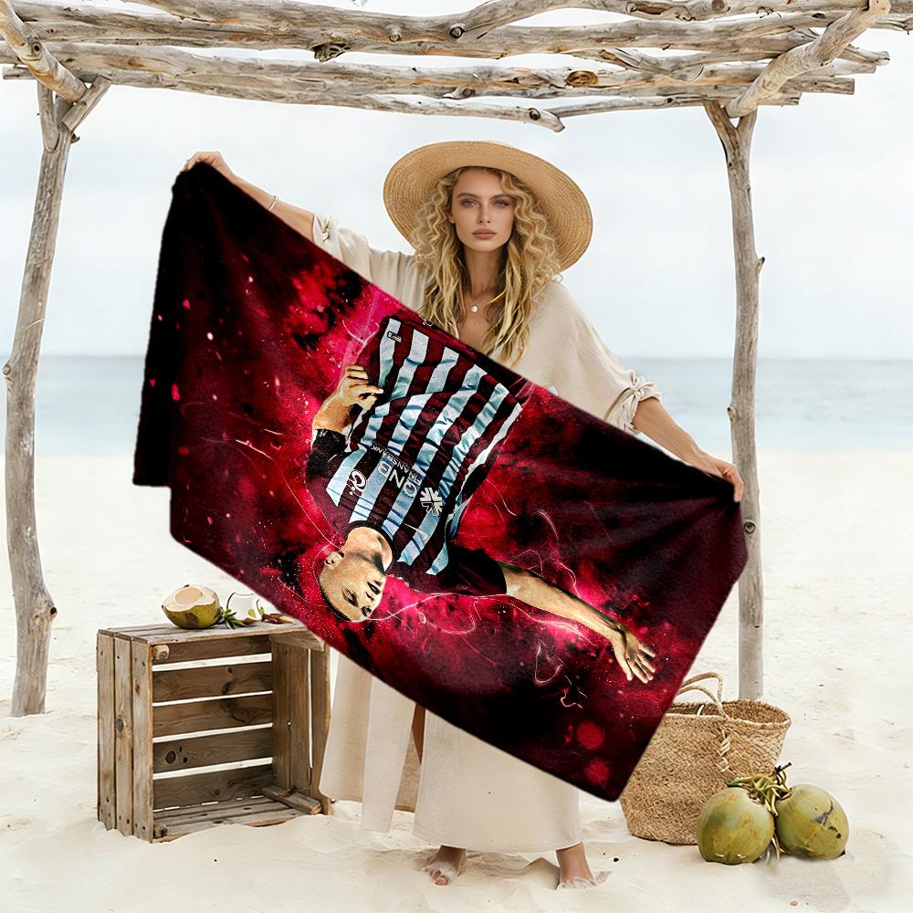 Bayern Munich Football Team Beach Towel Quick-Dry Soft Microfiber Comfortable Lightweight