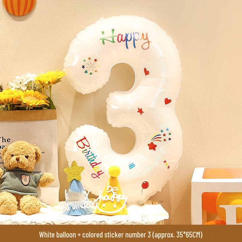 Happy Birthday Party Balloon Decorations for Kids