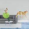 Ceramic And Gold Cheetah Figurine Sculpture Ornament for Home Study Room Table Centerpiece Holiday