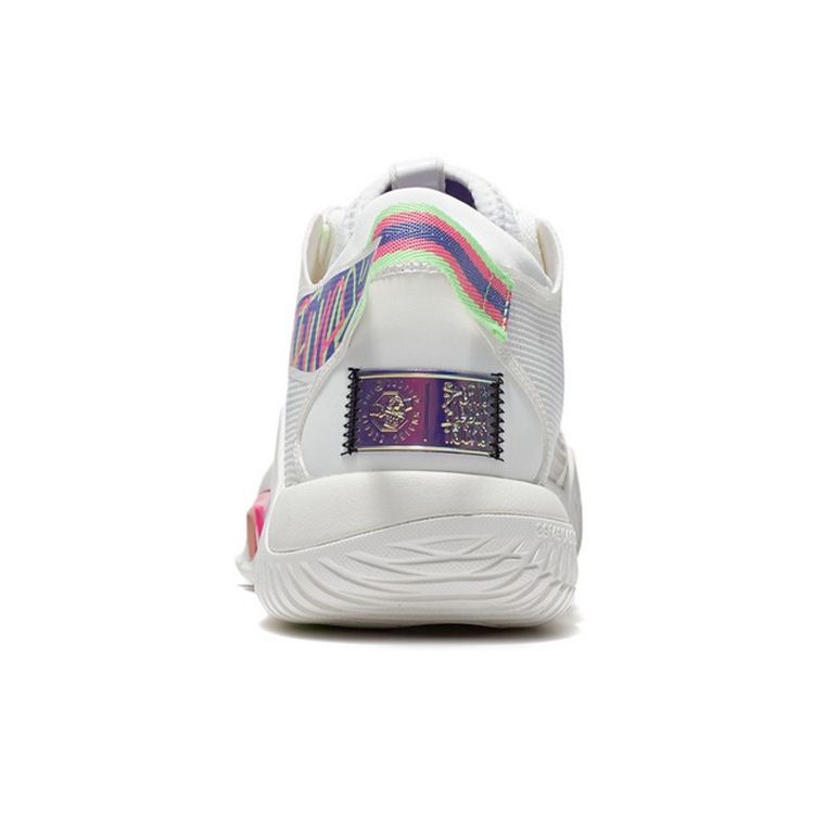 Li Ning Reverse 2 Low Tactical Basketball Shoes Men Basketball Shoes Off-White ABFT029-4