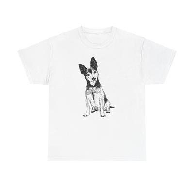 Süßes Terrier Welpen Hundeliebhaber T-Shirt, Unisex T-Shirt Tops Tee Geschenk für Hundebesitzer,