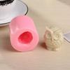1 Pcs Handmade Molds Creative DIY Three-dimensional Owl Silicone Mold Aromatherapy Plaster Candle Mold Accessories Crafts