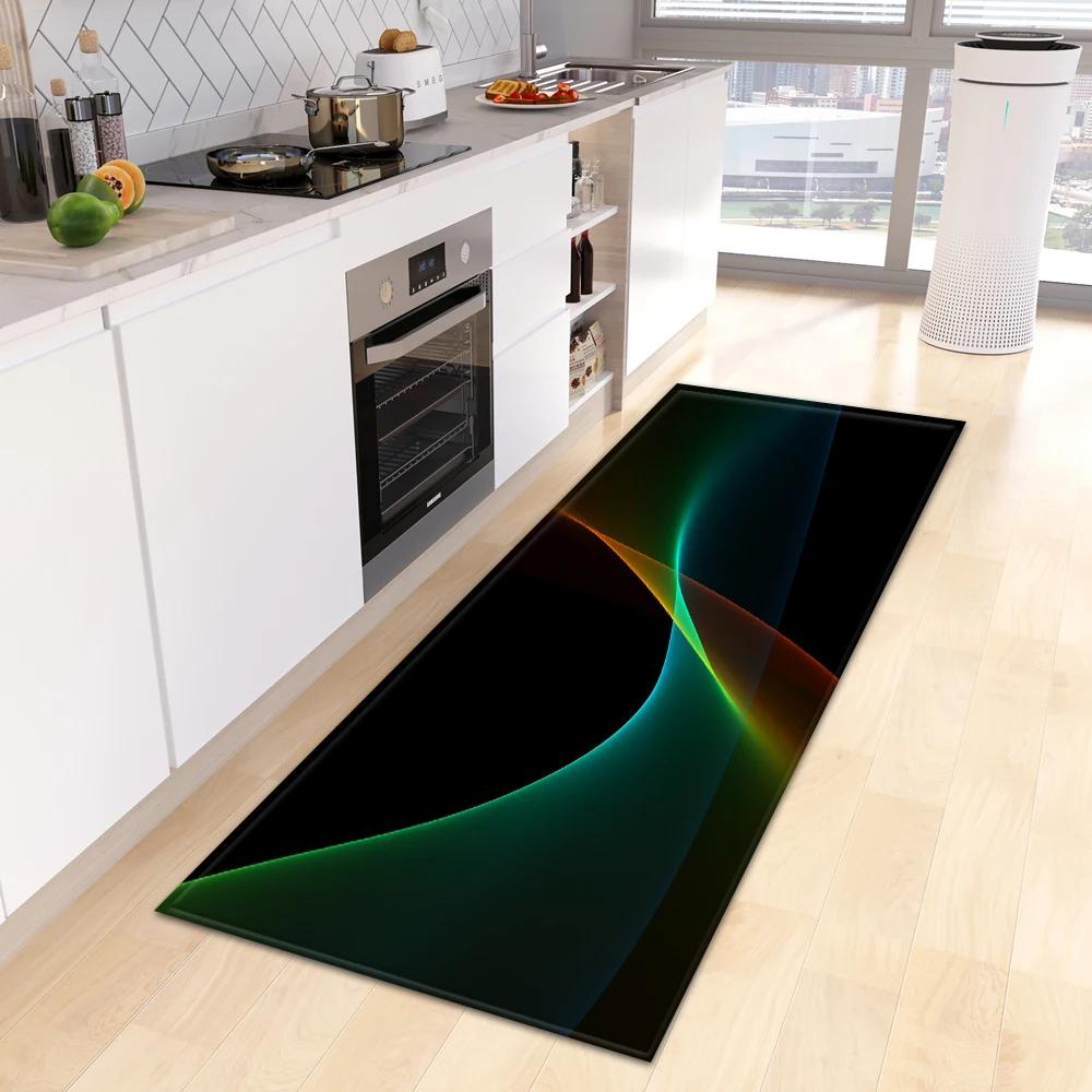 Kitchen Foot Mat Home Entrance DoorMat Living Room Children Bedroom Floor Decor 3D Carpet Balcony Hallway Bath Door Non-Slip Rug