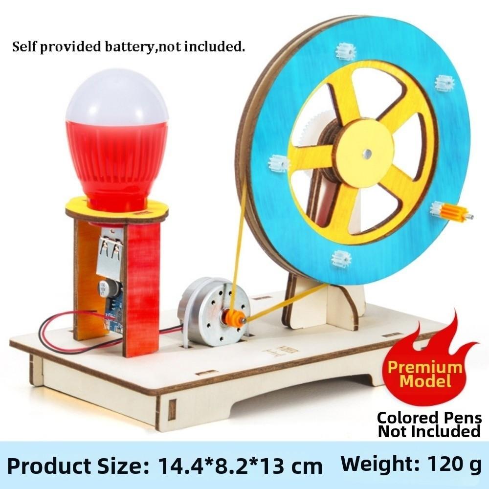 Multistyles Electric Airplane Fans Kids Scientific Experiment Tool New Technologia Science Car