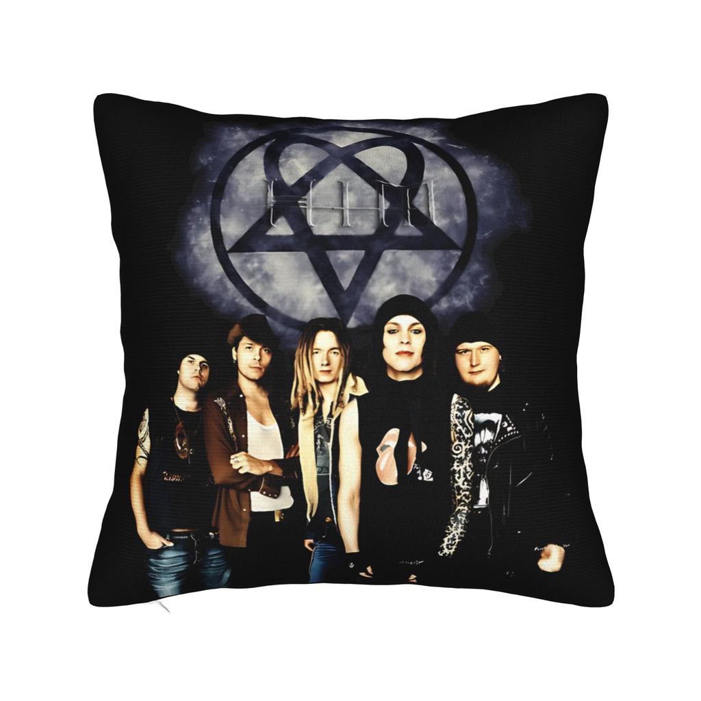 Pillow Cover Him Ville Valo Band Razorblade Romance Funny Pillow Case For Sofa Home Decoration Pillowcases