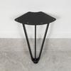 HAIRPIN Triple Flat Bar Leg 20 BLACK
