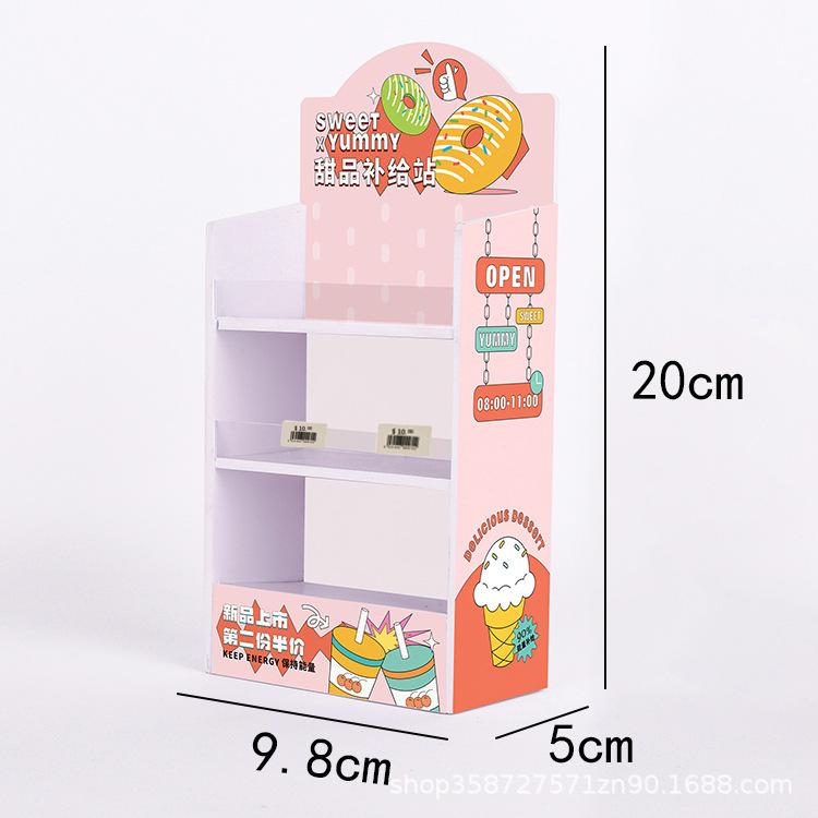 Miniature Food And Play Cake Cabinet Mini Supermarket Shelf Scene Model 1:12 Minutes Ob11 Doll House Play House Ornament