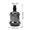 Sphoon Antique DIY Lamp Base E27 Screw Socket Aluminum Decorative Lamp Holder Vintage Metal Surface Mounted Indoor Ceiling Lamp