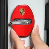 4Pcs Car Accessories Decorat Protecte Door Lock Cover For Porsche Cayenne Panamera Macan 911 718 Taycan Boxster Cayman 918 Pajun