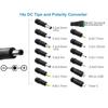 USB To DC5V Power Cord Includes 14 Adapter Plugs for Charging Devices Like Moon Lamp and LED Lights Power Cord