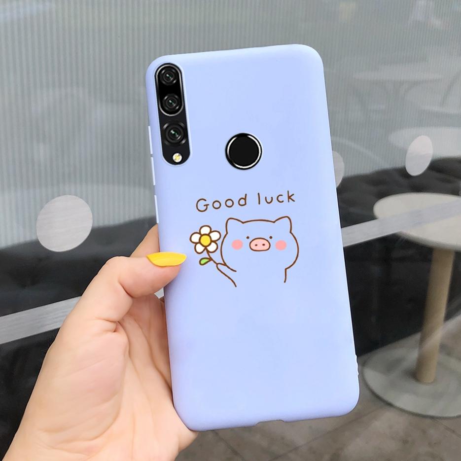 For Huawei Y9 Prime 2019 Case STK-L21 Stylish Flower Cartoon Phone Cover For Huawei Y9 Y 9 Prime 2019 Cases Fundas Coque Bumper