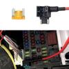 50pcs/lot Car Truck Micro Blade Fuses 5A 7.5A 10A 15A 20A 25A 30A AMP Plastic Box Assortment with Clip Fuses4