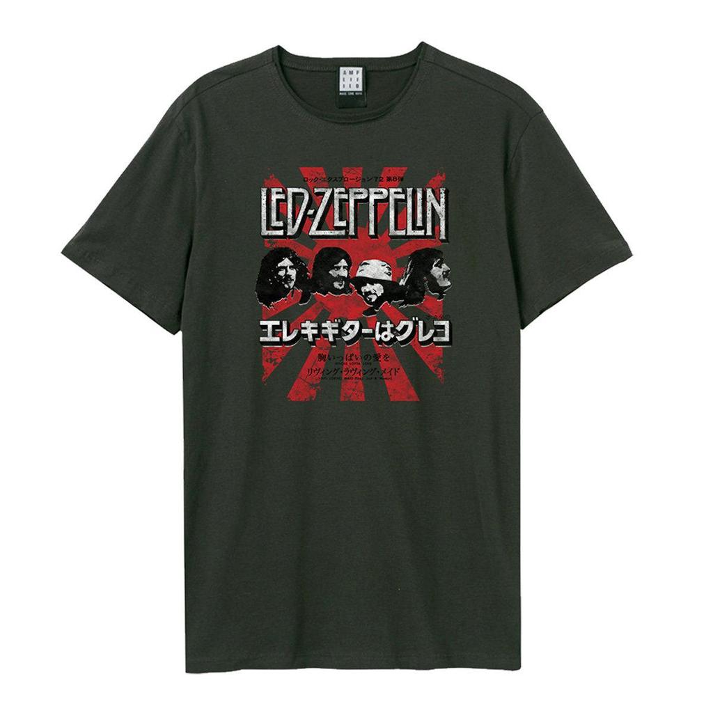 Amplified Unisex Adult Burst Led Zeppelin T-Shirt