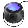 12 LED Halloween Witch Bucket Halloween Cauldron with Mist Maker