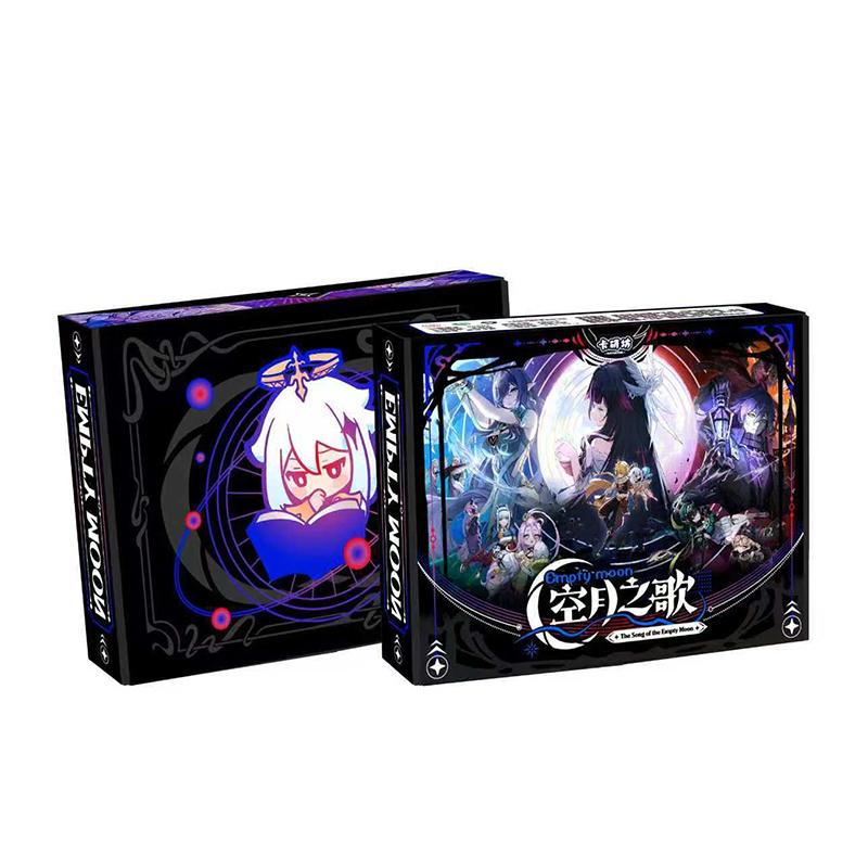 NEW Genshin Cards 2nd Game Animation Peripheral Collection Blind Box Royal Card Family Box Rare Thick Cards Birthday Gifts
