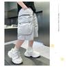 Children's Clothing Boys' Summer Shorts Pants 2026 New Thin Summer Clothing Mid Size Children's Mid Size Work Pants Trend