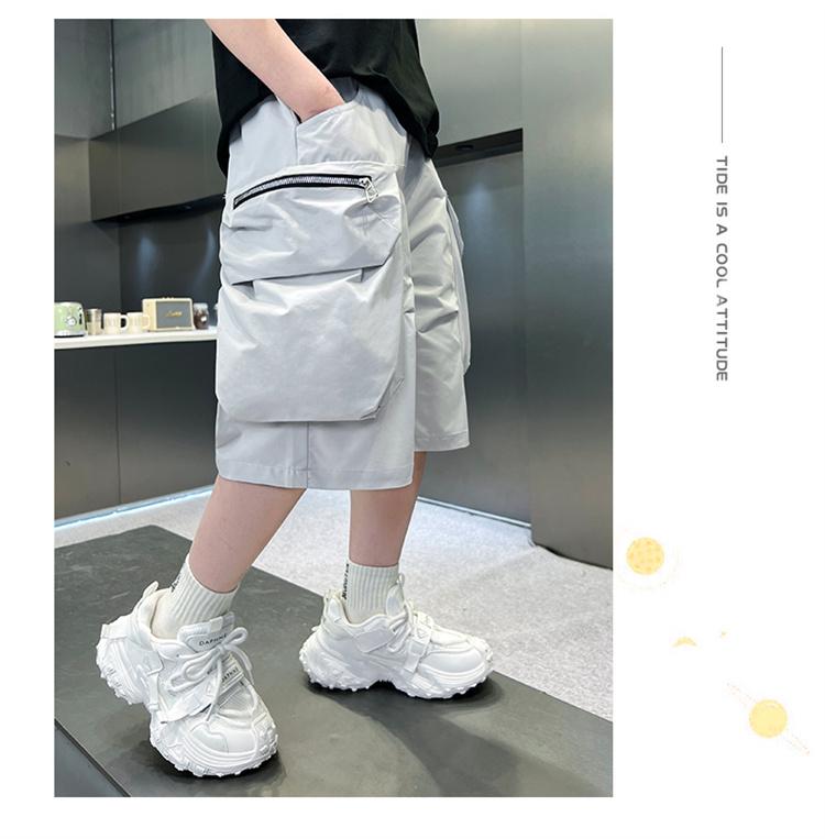 Children's Clothing Boys' Summer Shorts Pants 2026 New Thin Summer Clothing Mid Size Children's Mid Size Work Pants Trend