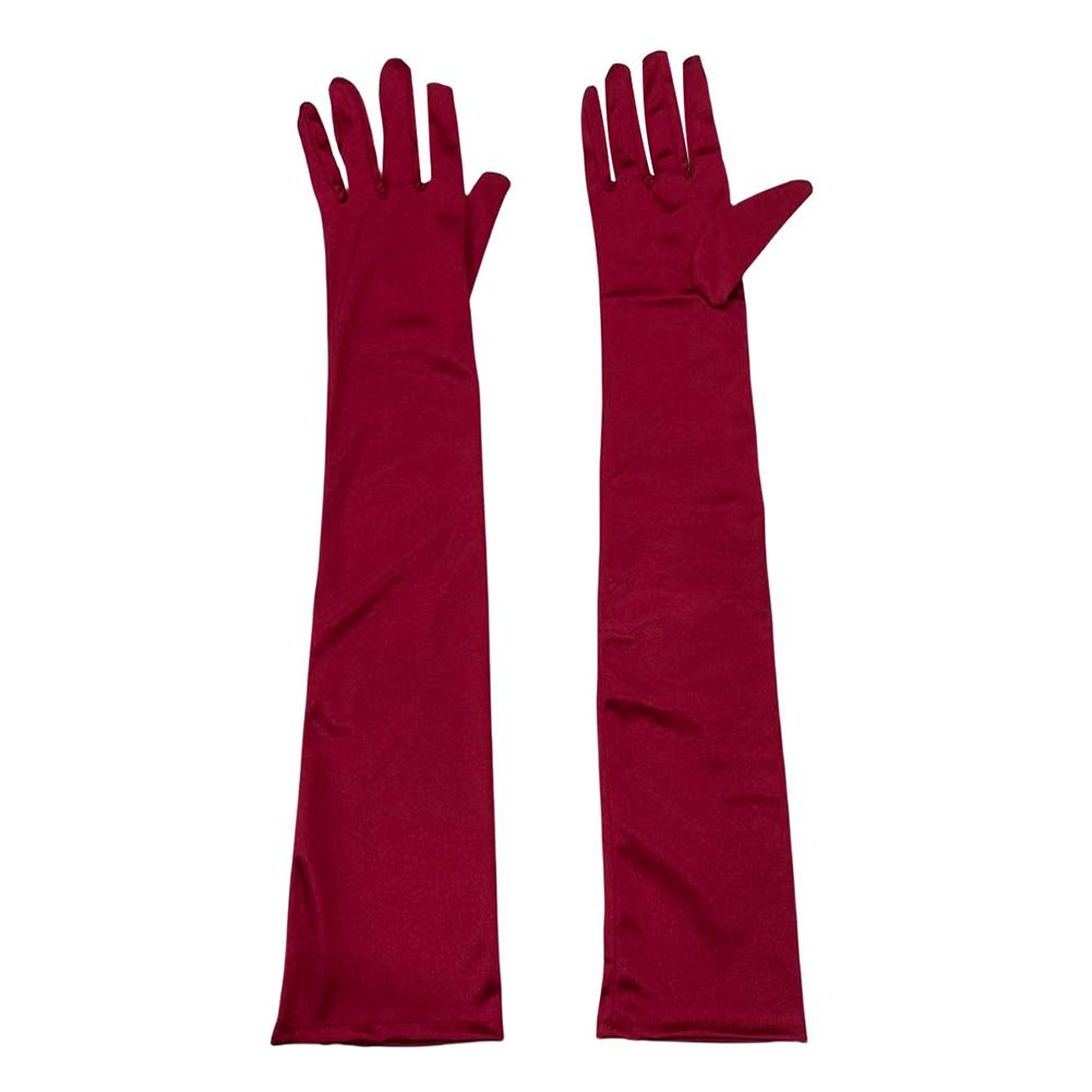 Comfortable Fit Evening Gloves Satin Gloves Elegant Design