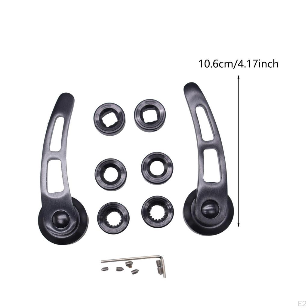 4 1/4" Türgriff-Kit Aluminiumlegierung, Autozubehör, Einfach zu installieren Direkter Ersatz