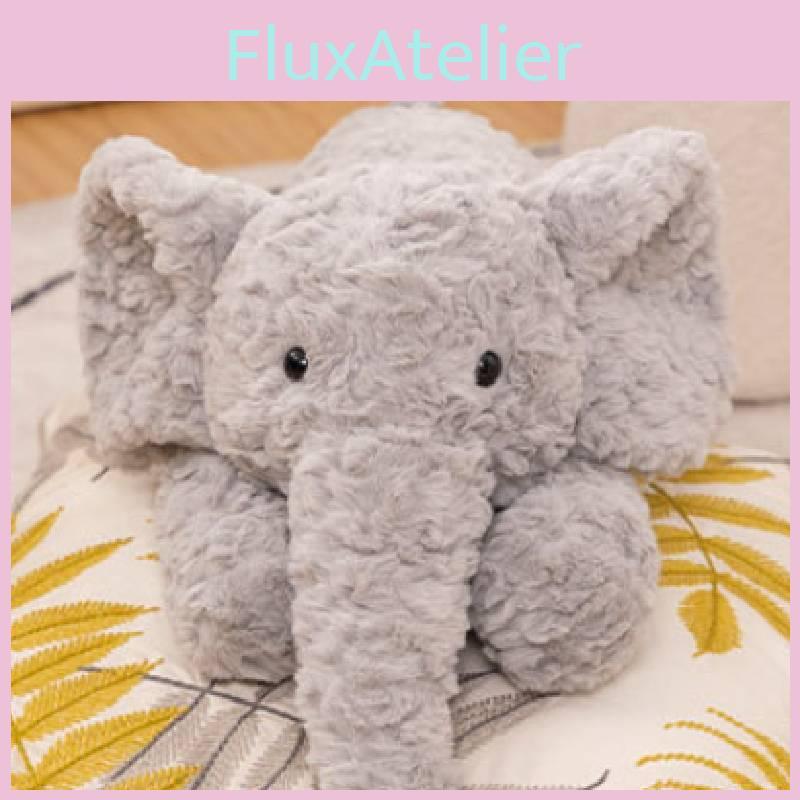 Soft Plush Cartoon Cute Elephant Stuffed Animal Toy For Kids Ideal Gift For Girls