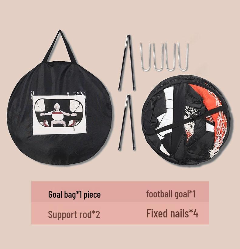 Portable Foldable 2-in-1 Soccer & Tennis Goal for Kids - Multifunctional Training Toy