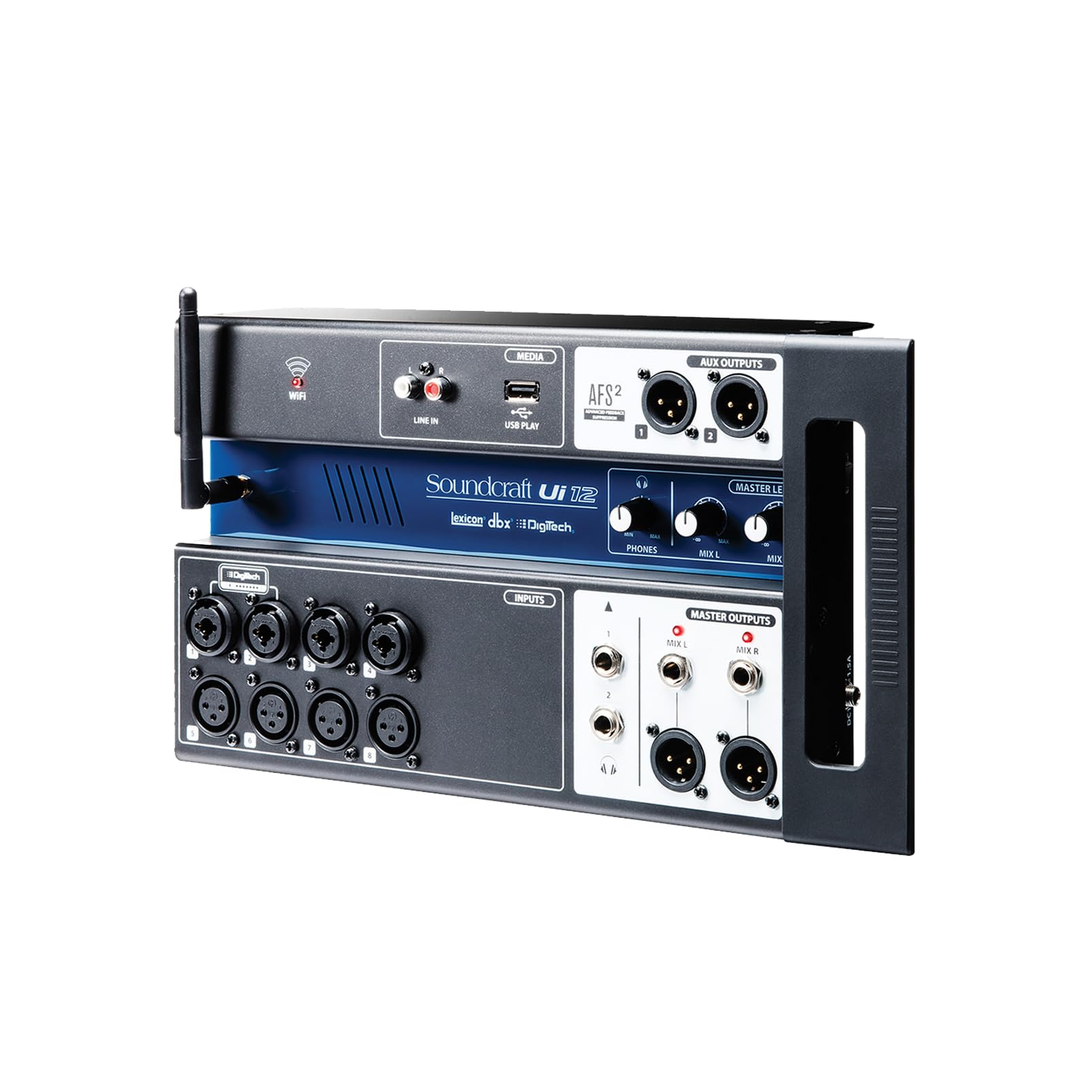 

Цифровий мікшер Soundcraft Ui12 з дистанційним керуванням