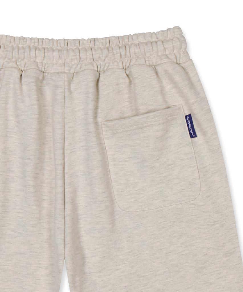 ICONOGRAPHY Oversized Training Shorts Oat (B Type)