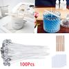 165Pcs Pure Cotton Core Candle Wicks Set Pre Waxed Soy Oil Wax Core  Handmade Candles