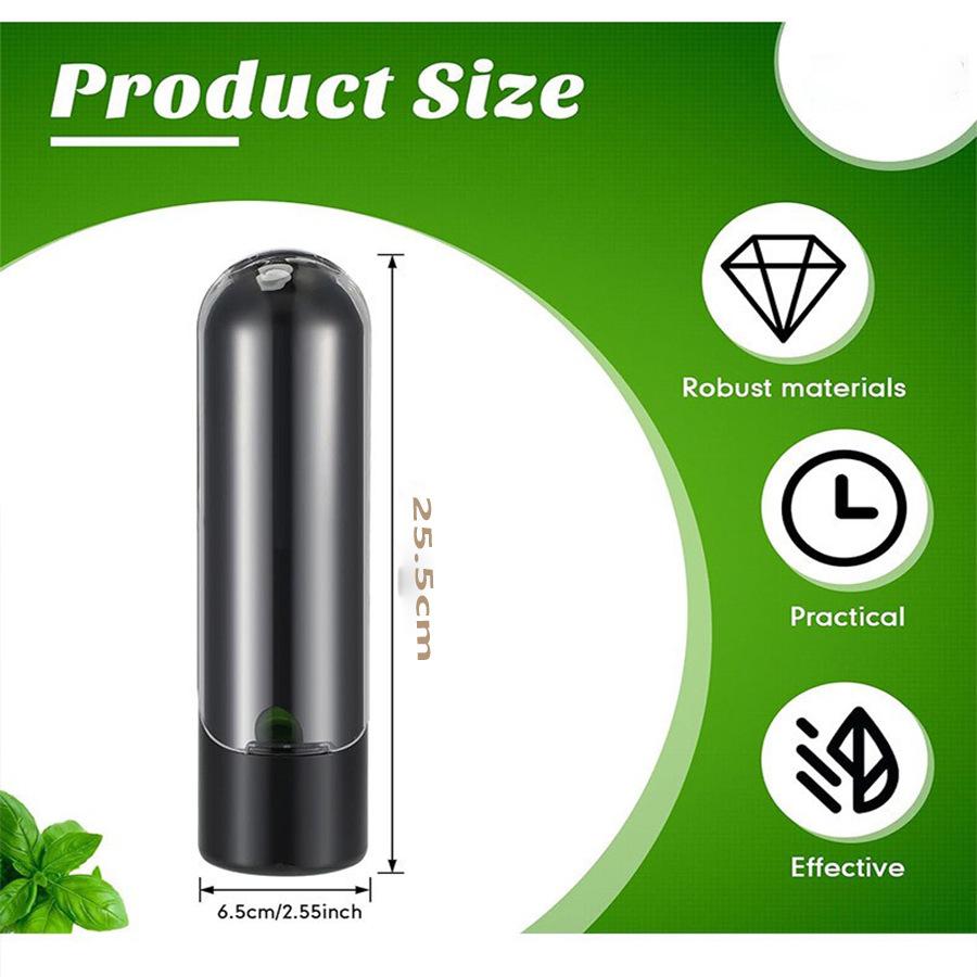 

3 pcs Vanilla Flavored Food Storage Box Vegetable Keeper Herb Container 1 PCS чорний