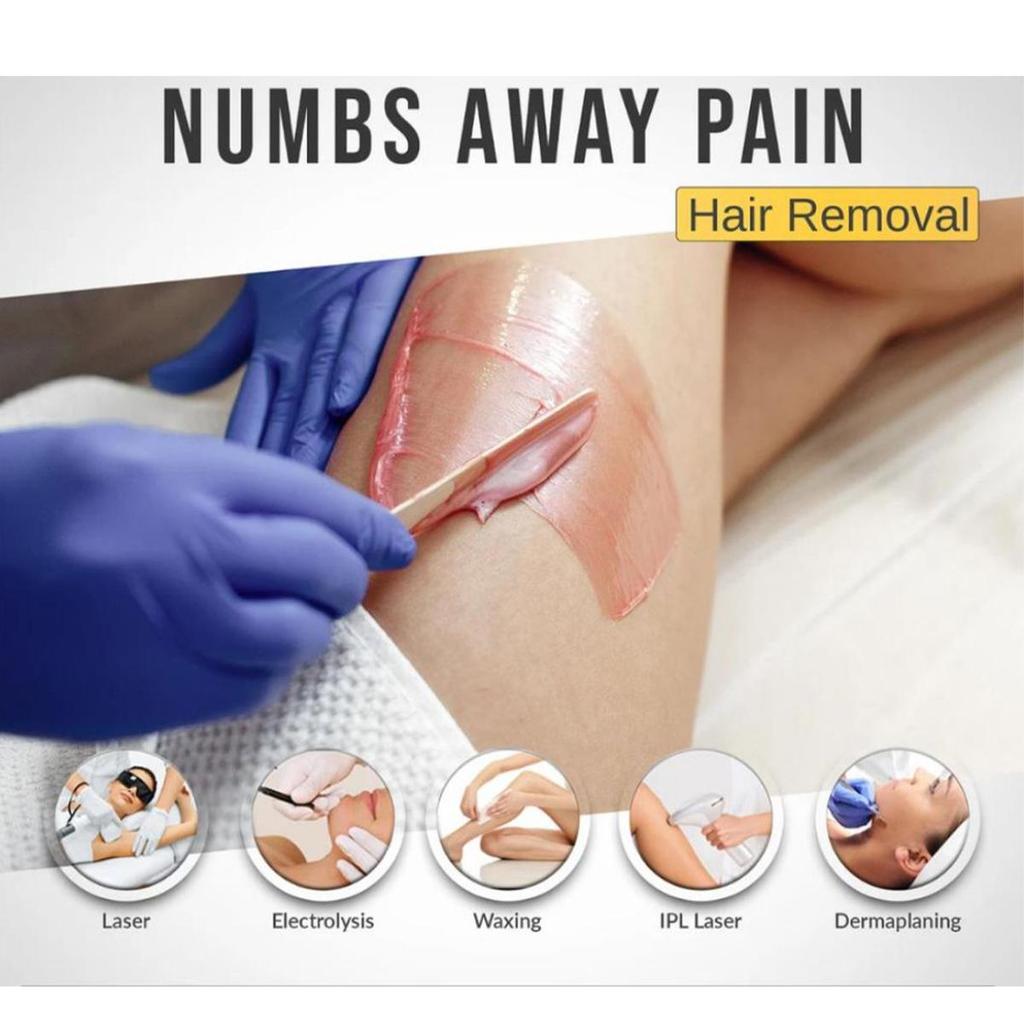 10g Tattoo Anesthetic Fast Skin Numbing gold40%T Cream Semi Permanent