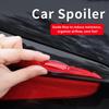 Kit de Spoiler Resistente ao Vento e Adesivo Anticolisão Transparente para Carro