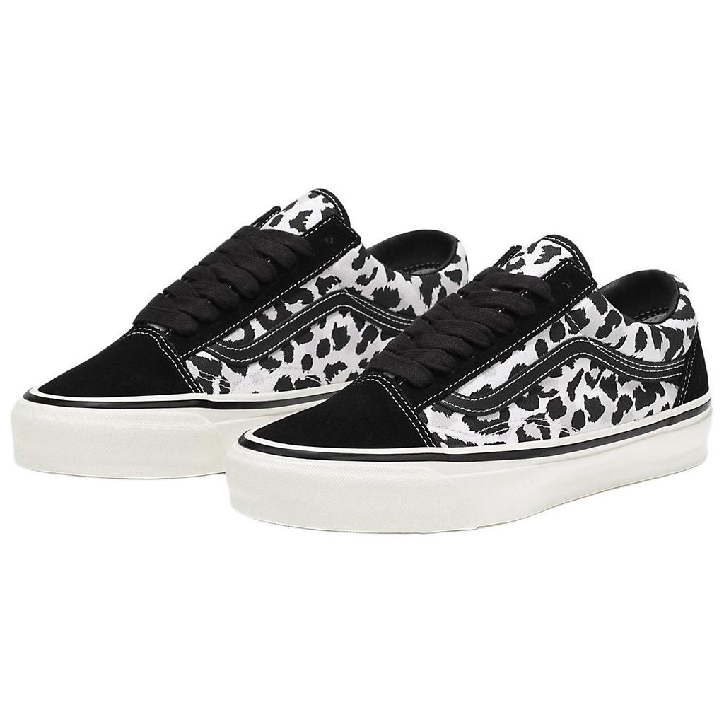 Vans Old Skool 36 Black Leopard Unisex Sneakers Leopard-Black White VN000D56BA2