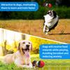 Adjustable Slow Interactive TPR Treat Dispensing Dog Puzzle Toys Feeder Ball Enrichment Dog Toy With Treat Dispensing Ball