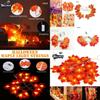 20 Led Maple Leaf Fairy String Light Providing Energy Efficient Autumn Ambiance