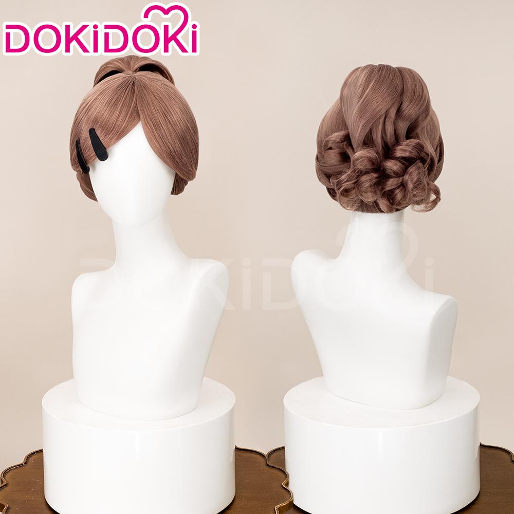 Komatsu Nana Pruik Anime NANA Cosplay Pruik DokiDoki Dames Kort Bruin Hittebestendig Pruik Nana Cosplay Gratis Pruikenkap Halloween One Size brown