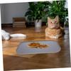 Puppy Feeding Dish Mat Silicone Pet Bowl Mat Raised Edges for Food and Water Small Keeps Floors Clean and Neat