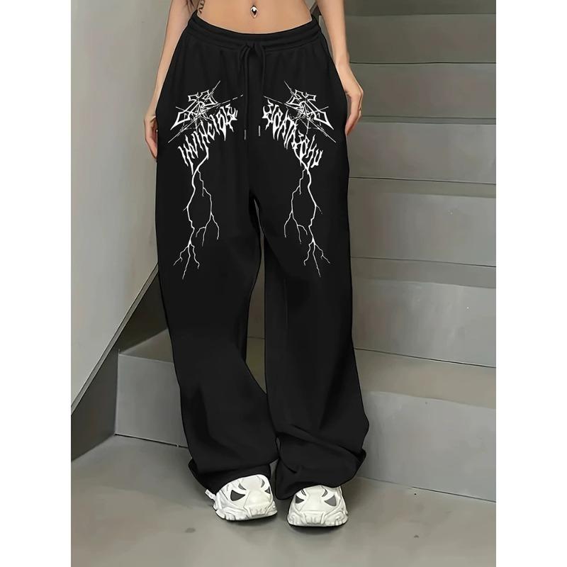 Женские Спортивные Брюки  Street Dance  Весенние  Универсальные Спортивные Повседневные Спортивные Брюки XS