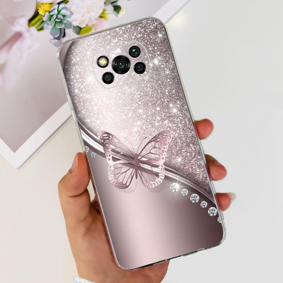 For Xiaomi Poco X3 Pro Phone Case Soft Silicon TPU Shockproof Coque For Poco X3 PocoX3 X 3 NFC Back Cover Bumper Astronaut Funda
