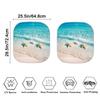 Turtle Pattern Car Sunshade Set: Universal Aluminum Foil Heat Insulation Cover (2-Pack)