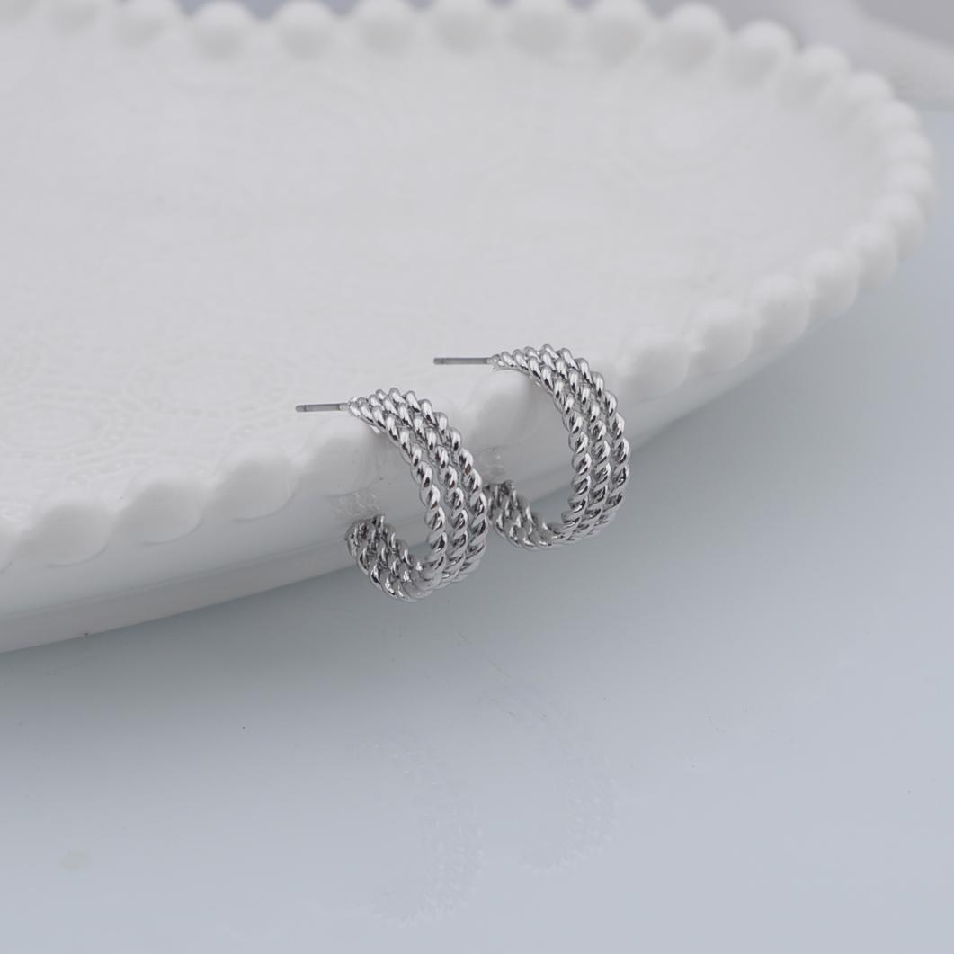 

Серьги-капли из гладкого металла в форме буквы С золотого цвета для женщин, минимализм, Brincos, гипербола, модные украшения для вечеринок