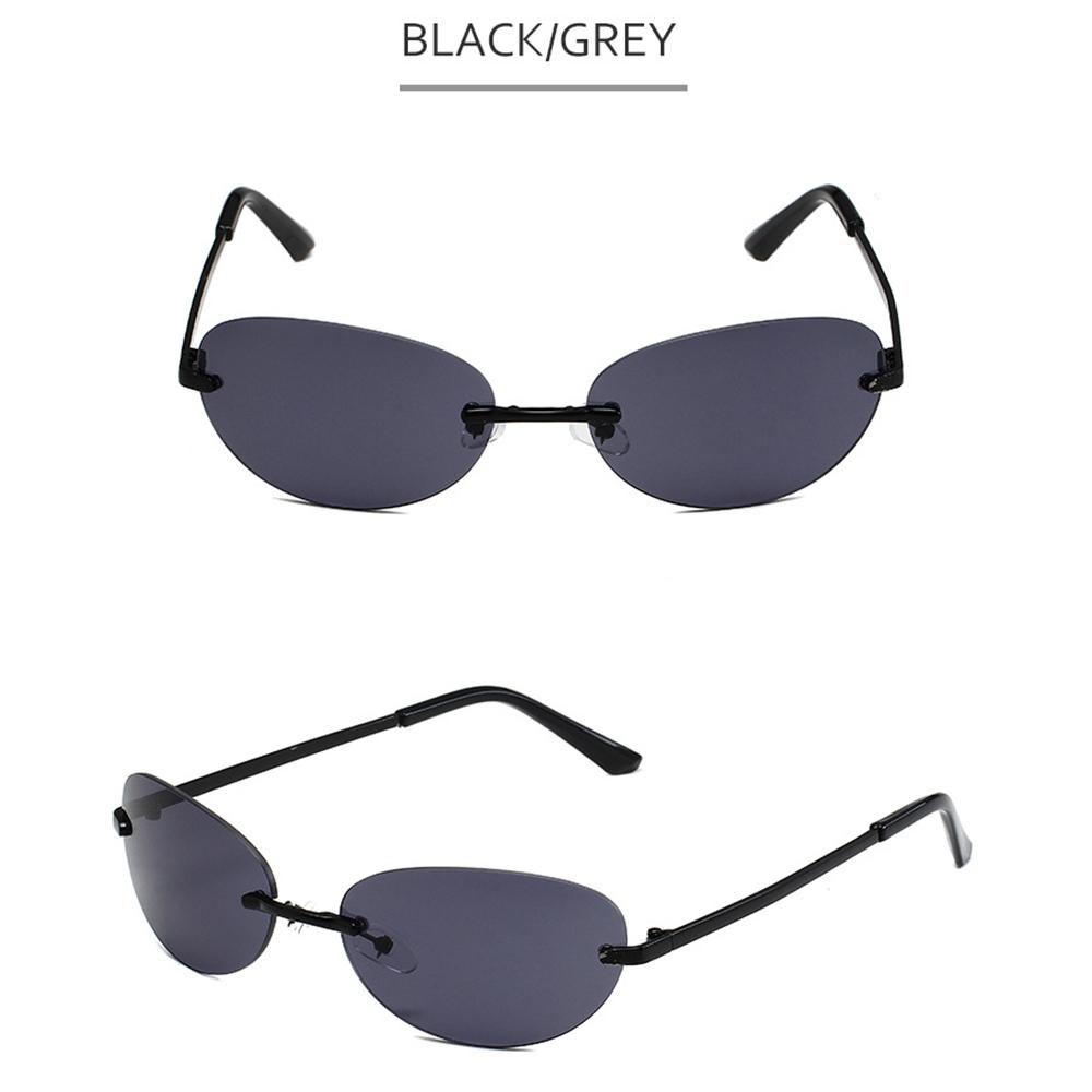 Sun Glasses Oval Vintage Sunglasses Shades Trendy Fashion Sunglasses For Women Men Everyday Wear