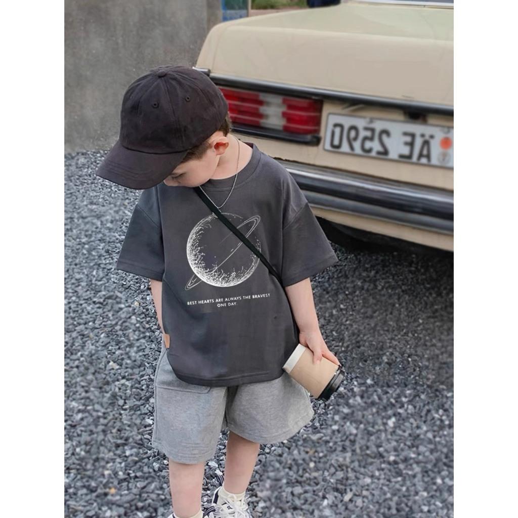 

Boys clothing set, Korean style fashionable and casual 140