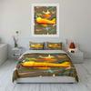 Airplanes in vibrant colors. Bedding sets Duvet cover sets Duvet covers Pillowcases(1*Duvet Cover 2*Pillowcases without duvet insert)