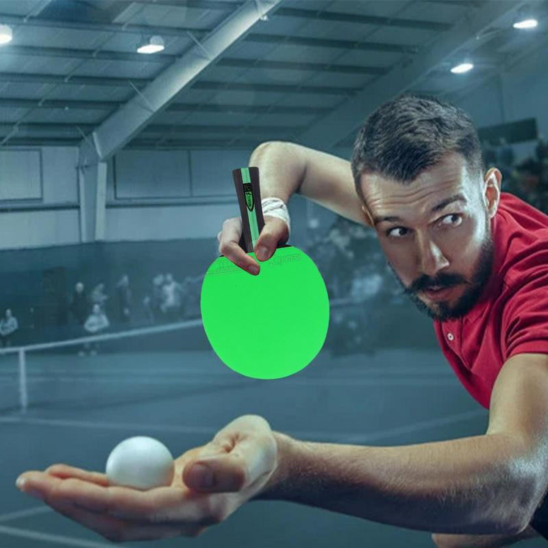 Asztalitenisz ütő Professzionális Ping-pong ütő Gumi Asztalitenisz ütőlap Hosszú nyél Vízszintes fogás Szeplős ütő