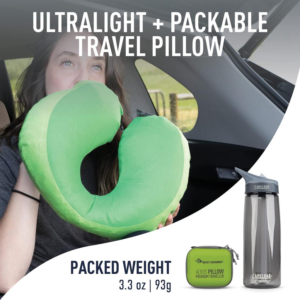 SEA TO SUMMIT Aero Premium Pillow Traveler ST81033 Lime