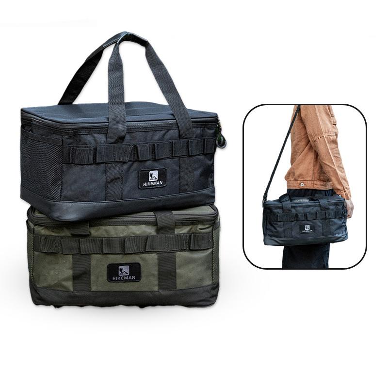 20L 600D Oxford Waterproof All Seasons Outdoor Camping Storage Bag Portable Foldable Kitchen Cooking Stove Travel Cookware Meal