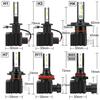 Mini H1 H4 H7 H11 LED svetlomety do auta Žiarovky HB3 9005 HB4 9006 LED H3 H8 Hmlové svetlo 6000K Motorové svetlá H4 LED Svetlo ZES Chip