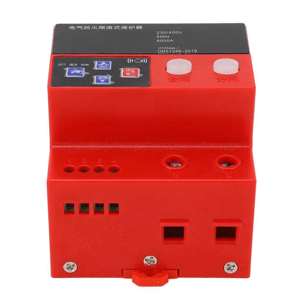 Current Limit Protector Overvoltage Undervoltage Electrical Protective Device DIN Rail 0‑63A AC230/4