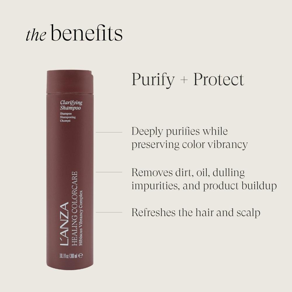 L Anza heaLing coLorcare cLarifying Shampoo 10.1 Oz