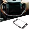 Carbon Fiber Center Navigation Screen Frame Trim Fit For Maserati Ghibli 2014-16
